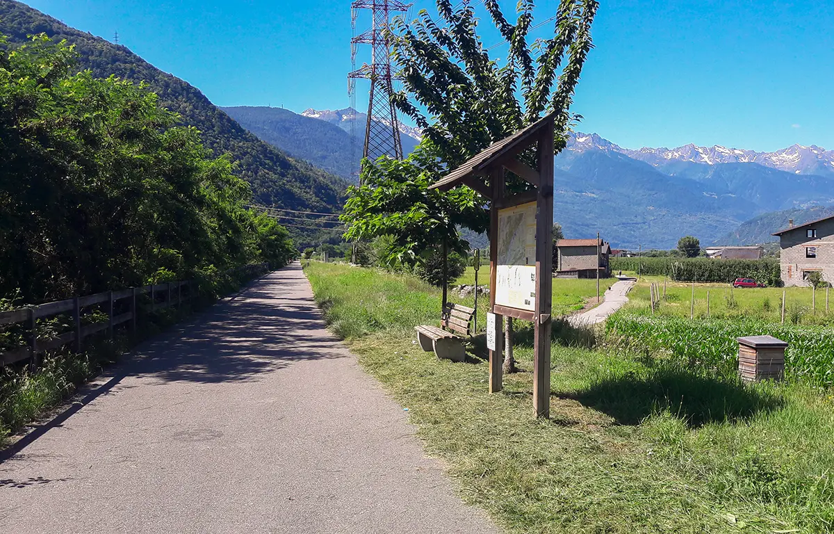 Sentiero Valtellina: Tirano - Sondrio