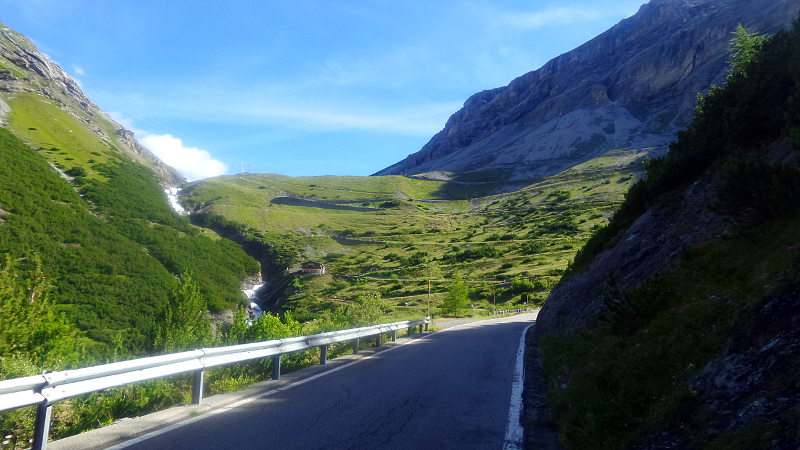 I tornanti dello Stelvio
