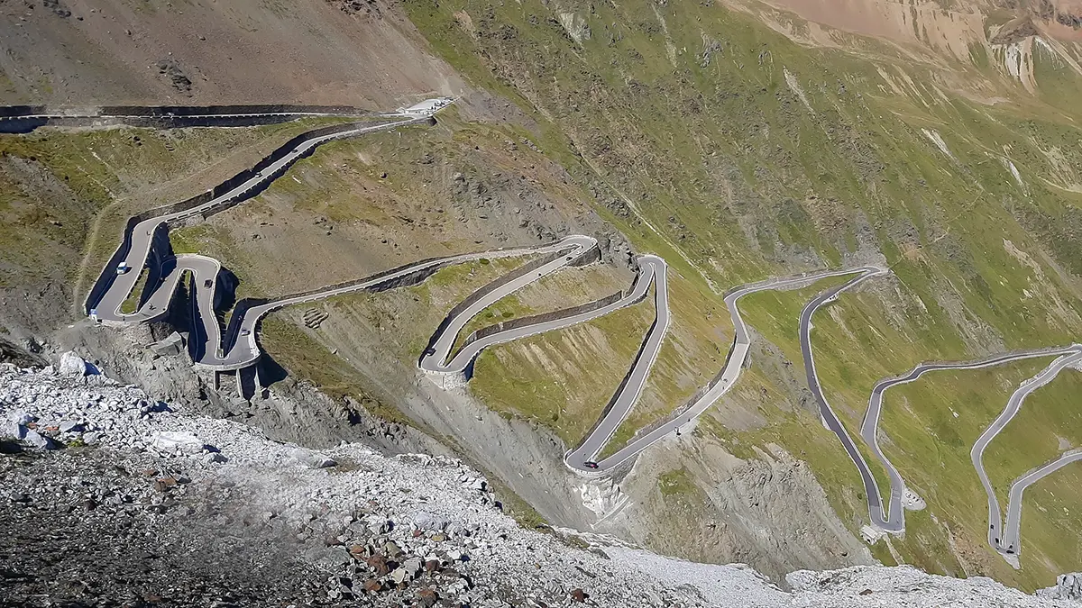 The road of the Stelvio