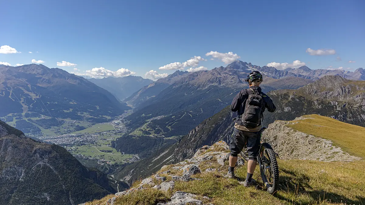 View of Bormio