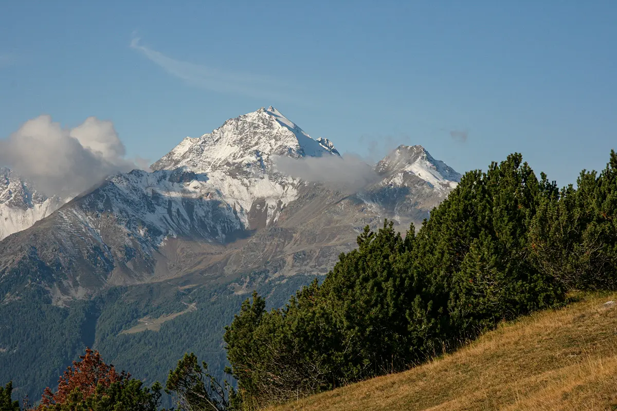 Berge im Nationalpark Stilfser Joch