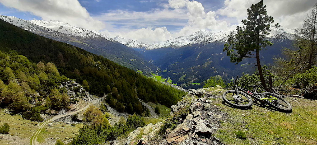 Strada militare dell'Ables in mtb